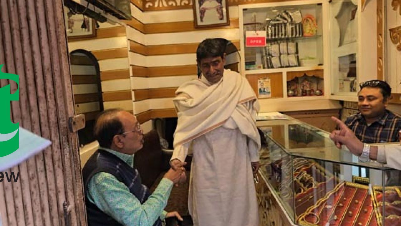 টাঙ্গাইল-৫ আসনে স্বতন্ত্র প্রার্থীর গণসংযোগ