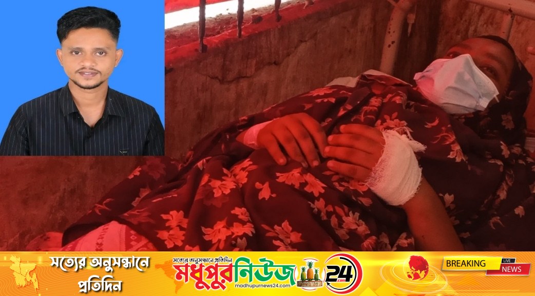 নোয়াখালীতে ৫ লাখ টাকা দাবি ও স্ত্রীকে কুপিয়ে জখমের অভিযোগ