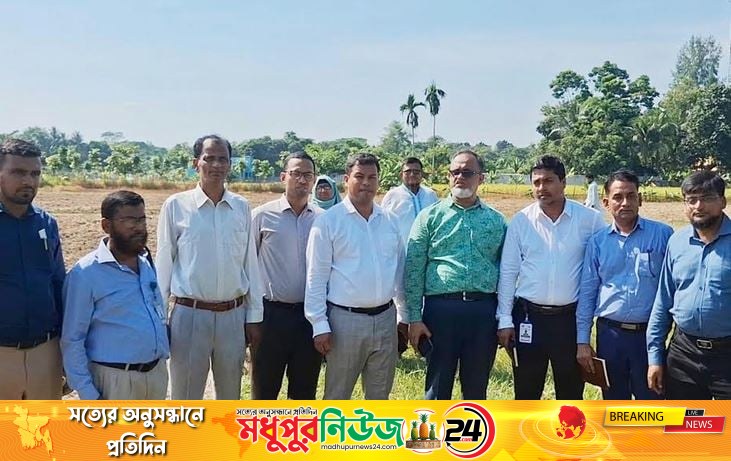 চাঁদপুরে ইপিজেড ও সৌরবিদ্যুৎ প্রকল্পের স্থান পরিদর্শন