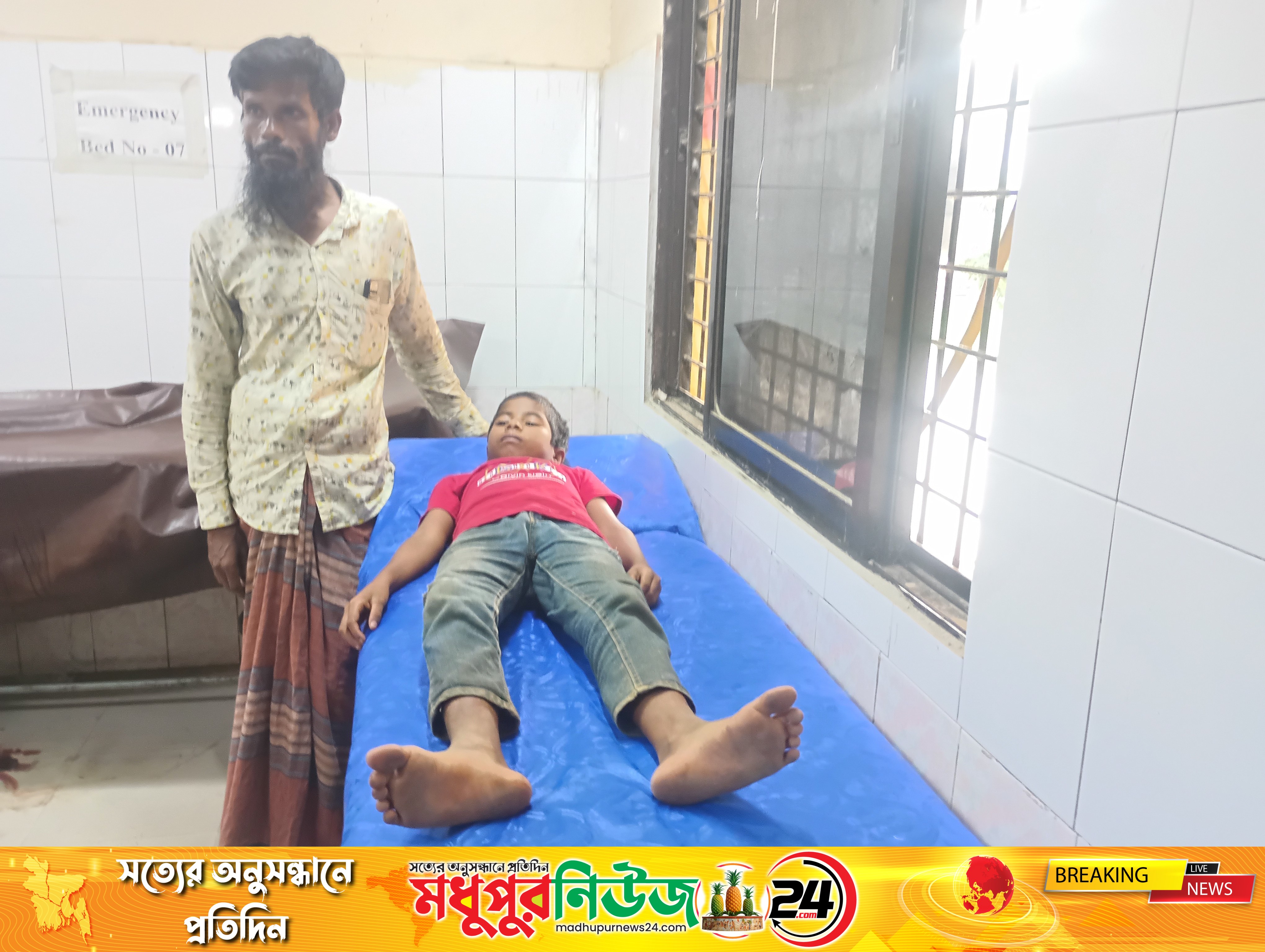 টাঙ্গাইলে চোর সন্দেহে আট বছরের শিশুকে বেঁধে নির্যাতনের অভিযোগ